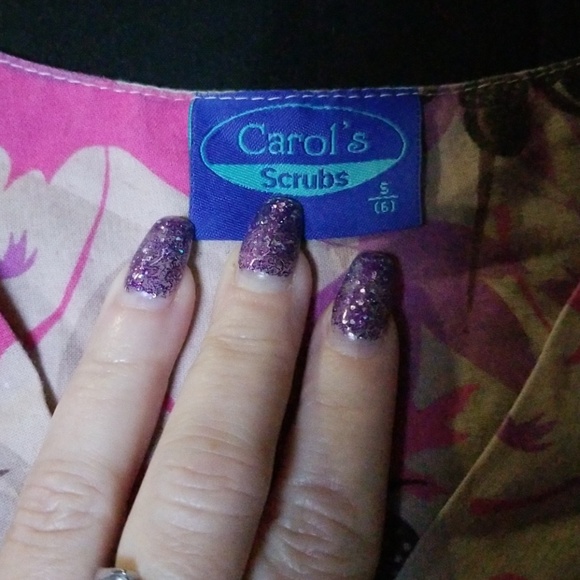 Scrub top - Picture 2 of 2